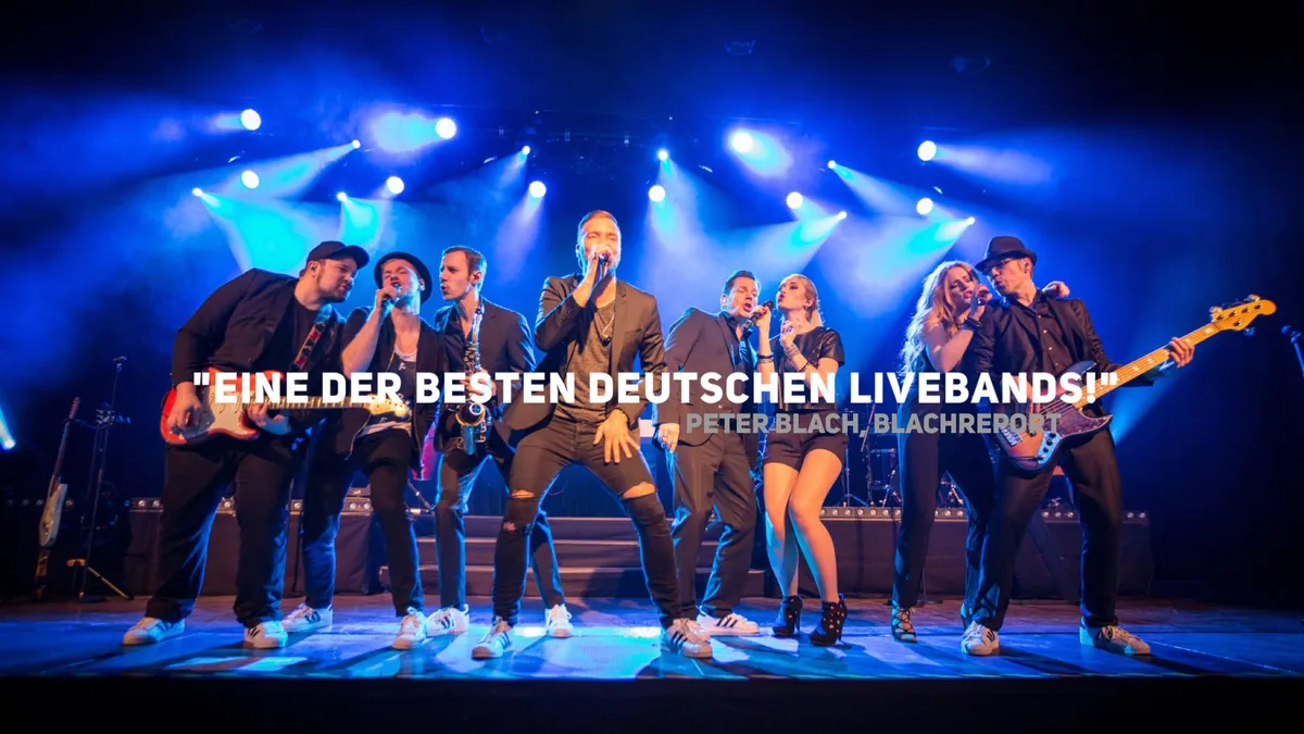 Goodfellas gelten als eine der besten deutschen Livebands für unvergessliche Konzerte.